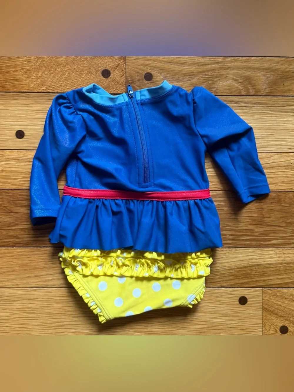 Lot of 2 Baby Girls Rufflebutts Bathing Suits Size: 3-6 Mos.